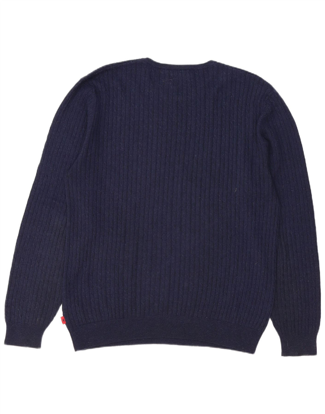 Maglione Kappa da uomo girocollo 2XL in lana blu navy