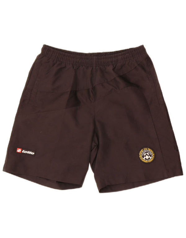 Pantaloncini sportivi da uomo Lotto UK 36/38 Small Nero Poliestere