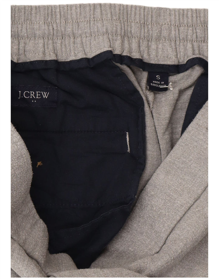 Pantaloni chino slim da uomo J. Crew piccoli W29 L30 cotone grigio