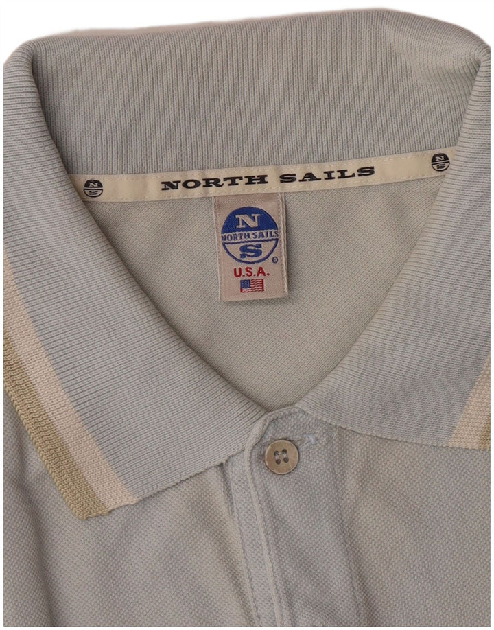 Polo da uomo North Sails XL in cotone blu