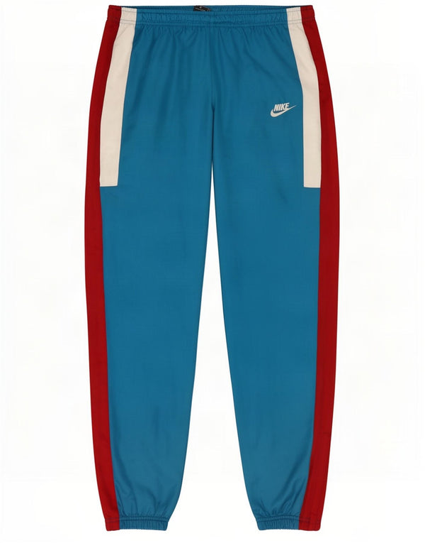 Pantaloni da tuta da uomo Nike Joggers Small Blu Colourblock Poliestere