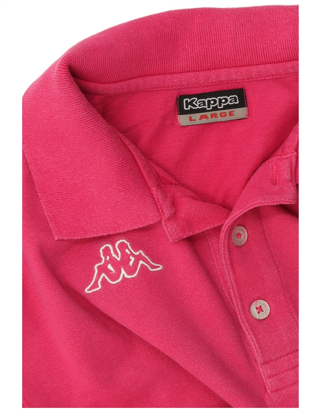 Polo Kappa Uomo Large Rosa
