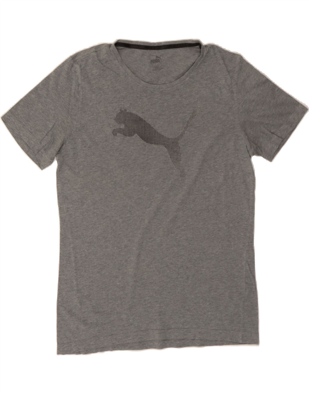 PUMA Mens Graphic T-Shirt Top Medium Grey Vintage Puma and Second-Hand Puma from Messina Hembry 
