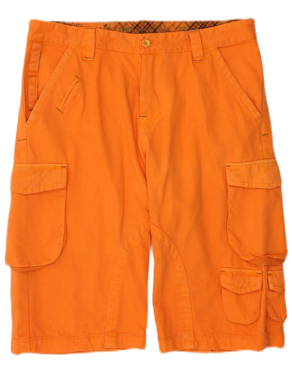 Pantaloncini cargo da uomo OXER IT 52 XL W36 Cotone arancione