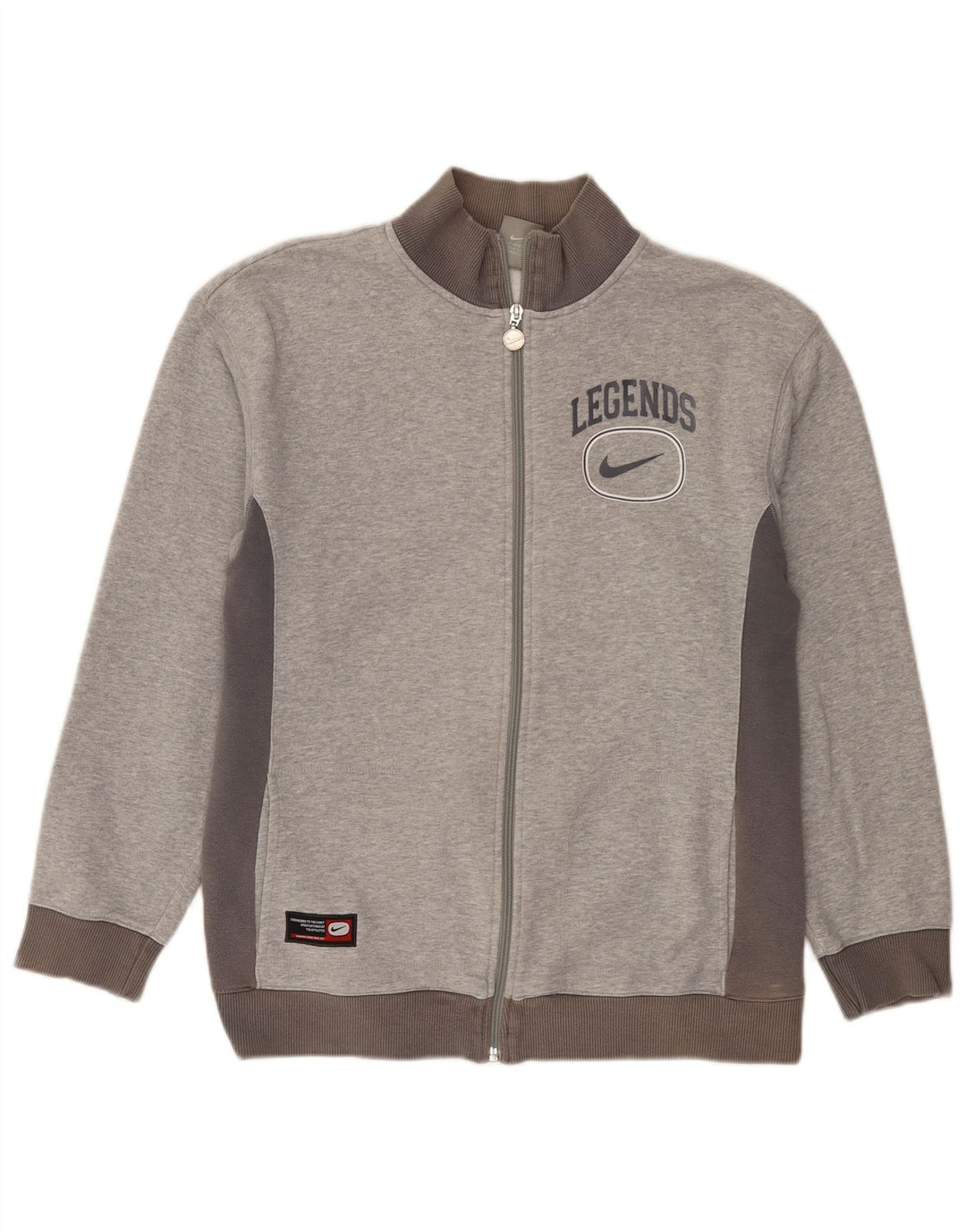 Giacca da tuta con grafica NIKE da ragazzo 13-14 anni XL grigio color block