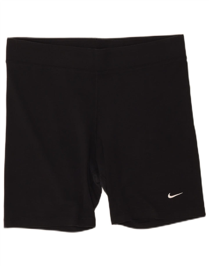 Pantaloncini sportivi da donna NIKE UK 18 XL cotone nero