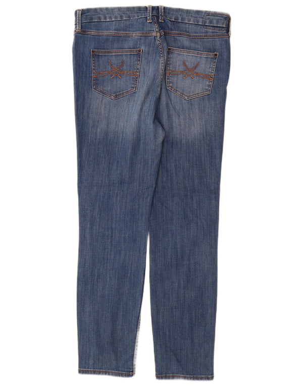 Jeans skinny da donna Marks & Spencer UK 16 Large W34 L30 Cotone blu