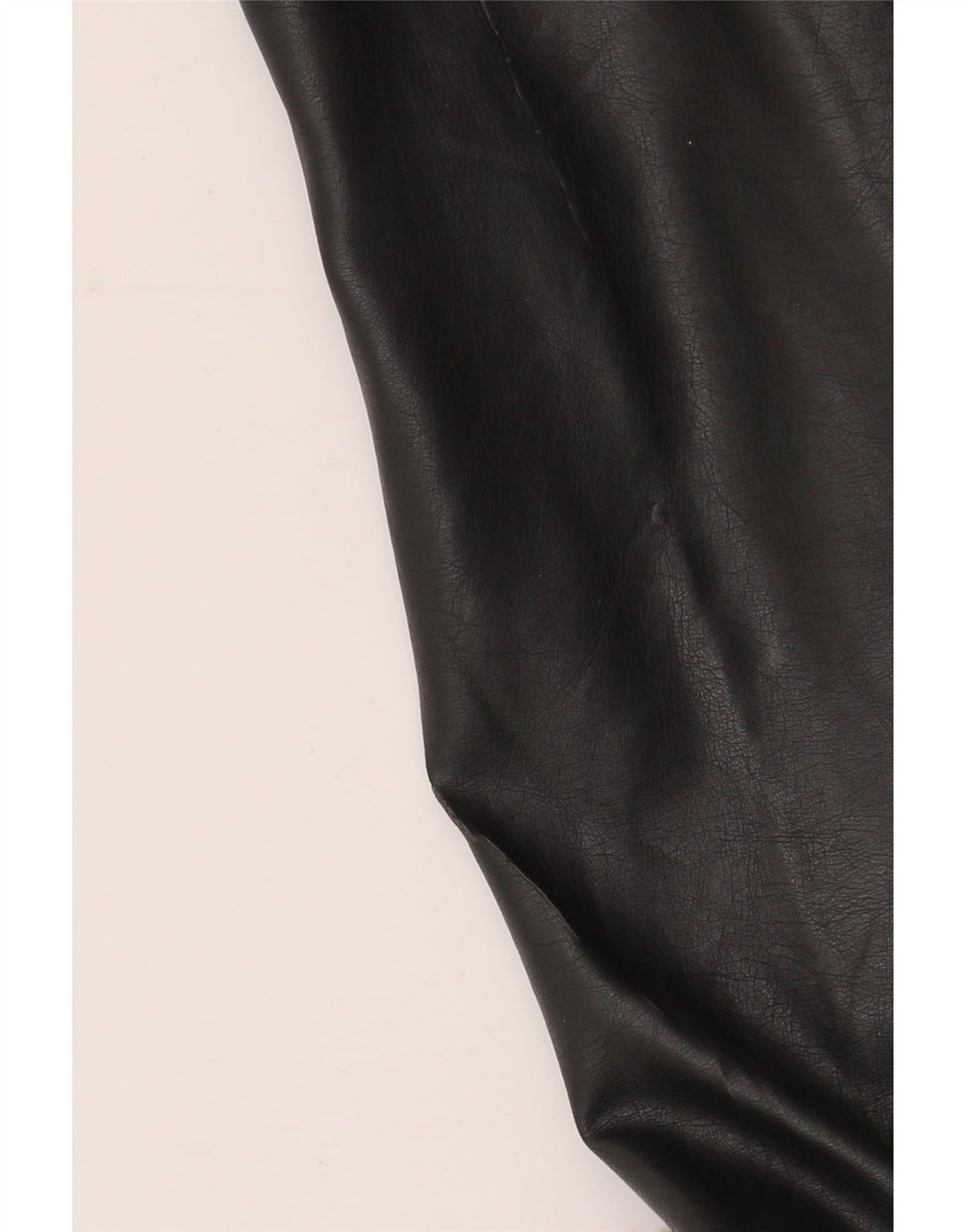 Giacca da motociclista corta da donna French Connection UK 6 XS poliuretano nero