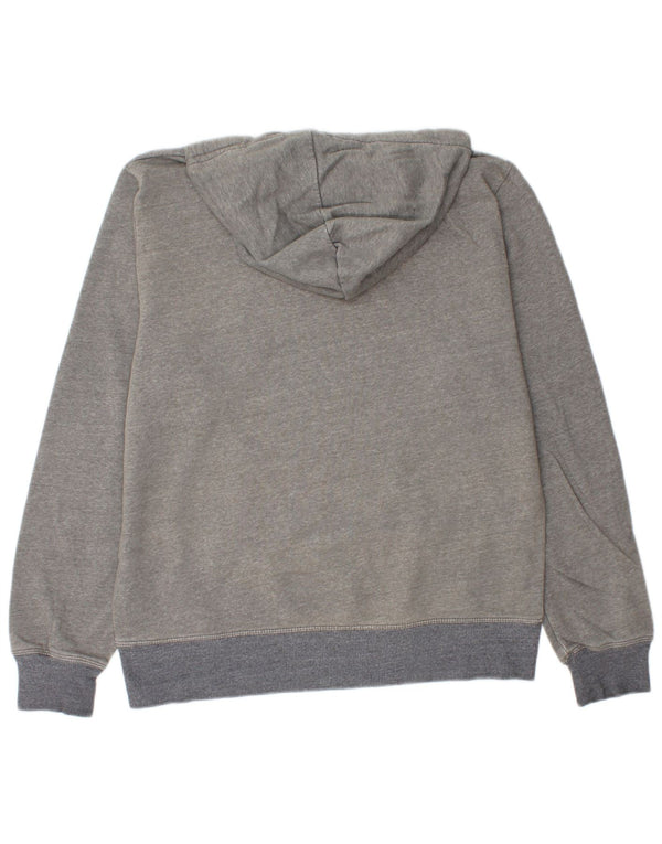 Felpa con cappuccio grafica da uomo Lotto XL in cotone grigio