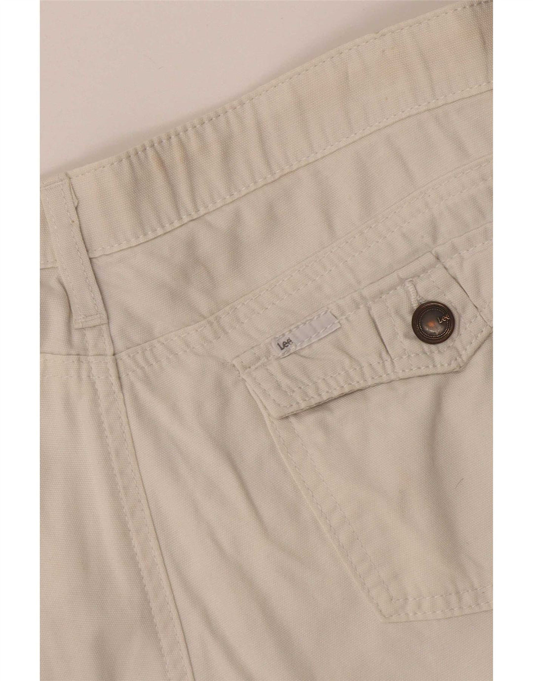 Pantaloncini casual da donna Lee W36 XL bianchi