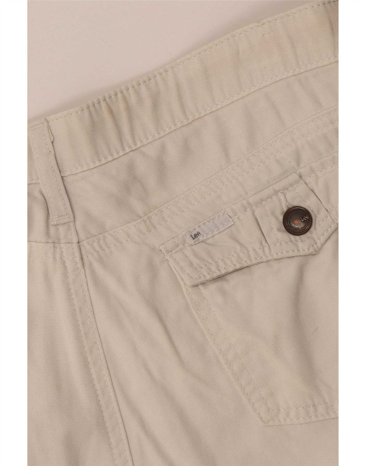Pantaloncini casual da donna Lee W36 XL bianchi