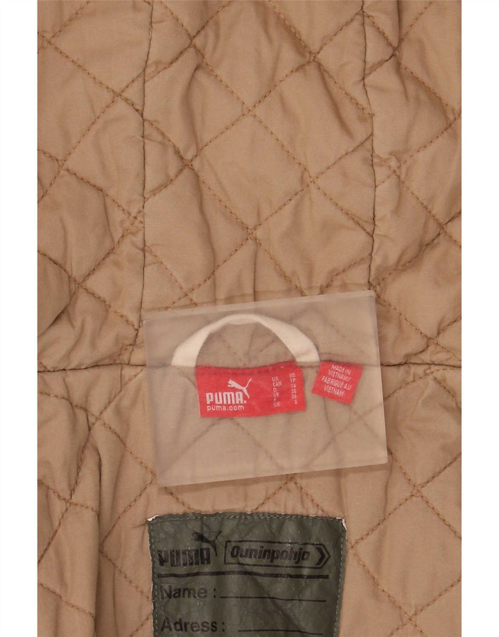 Giacca bomber con cappuccio da donna Puma UK 6 XS bianco sporco