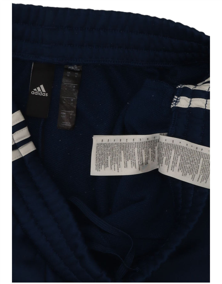 Pantaloni da tuta Adidas Aeroready da uomo medio poliestere blu navy