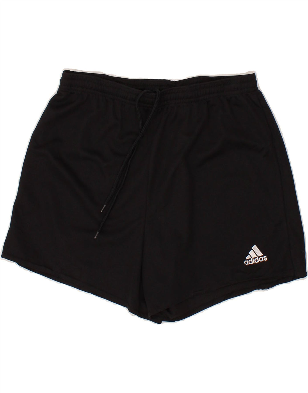 ADIDAS Womens Sport Shorts UK 12-14 Medium  Black Polyester Vintage Adidas and Second-Hand Adidas from Messina Hembry 