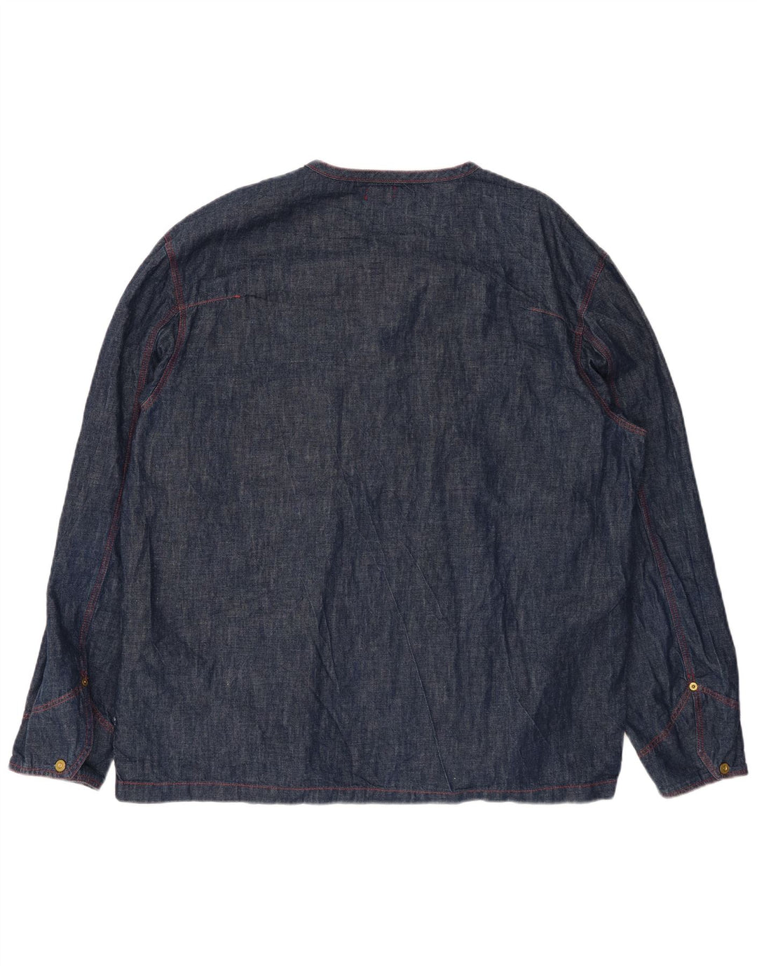 LEVI'S Camicia di jeans pullover da uomo XL in cotone blu navy