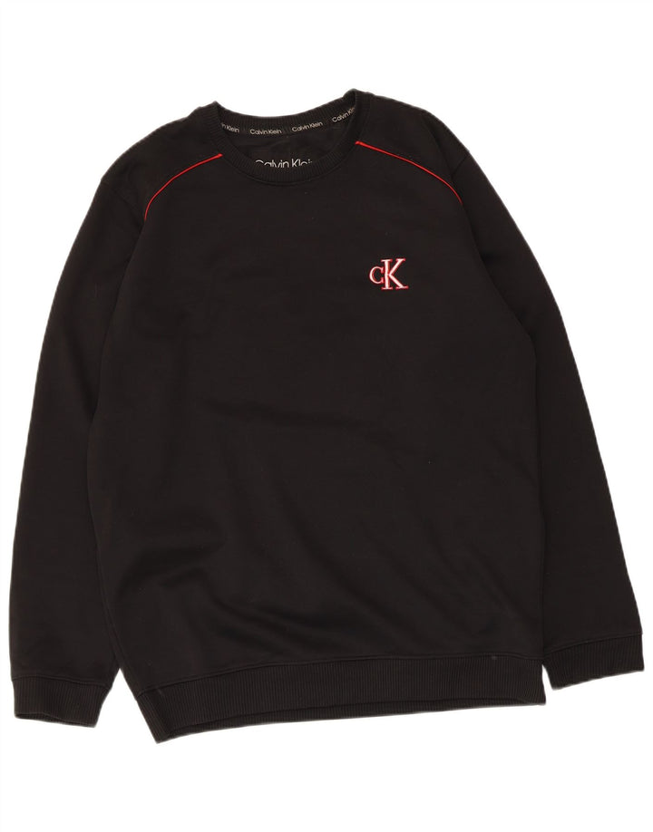 Felpa da donna Calvin Klein maglione XL nera