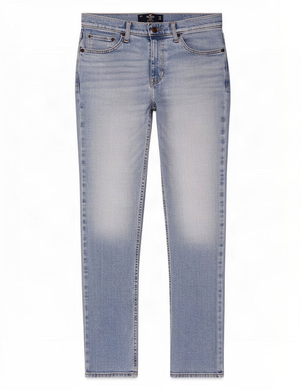 Jeans skinny da uomo Hollister W31 L30 cotone blu