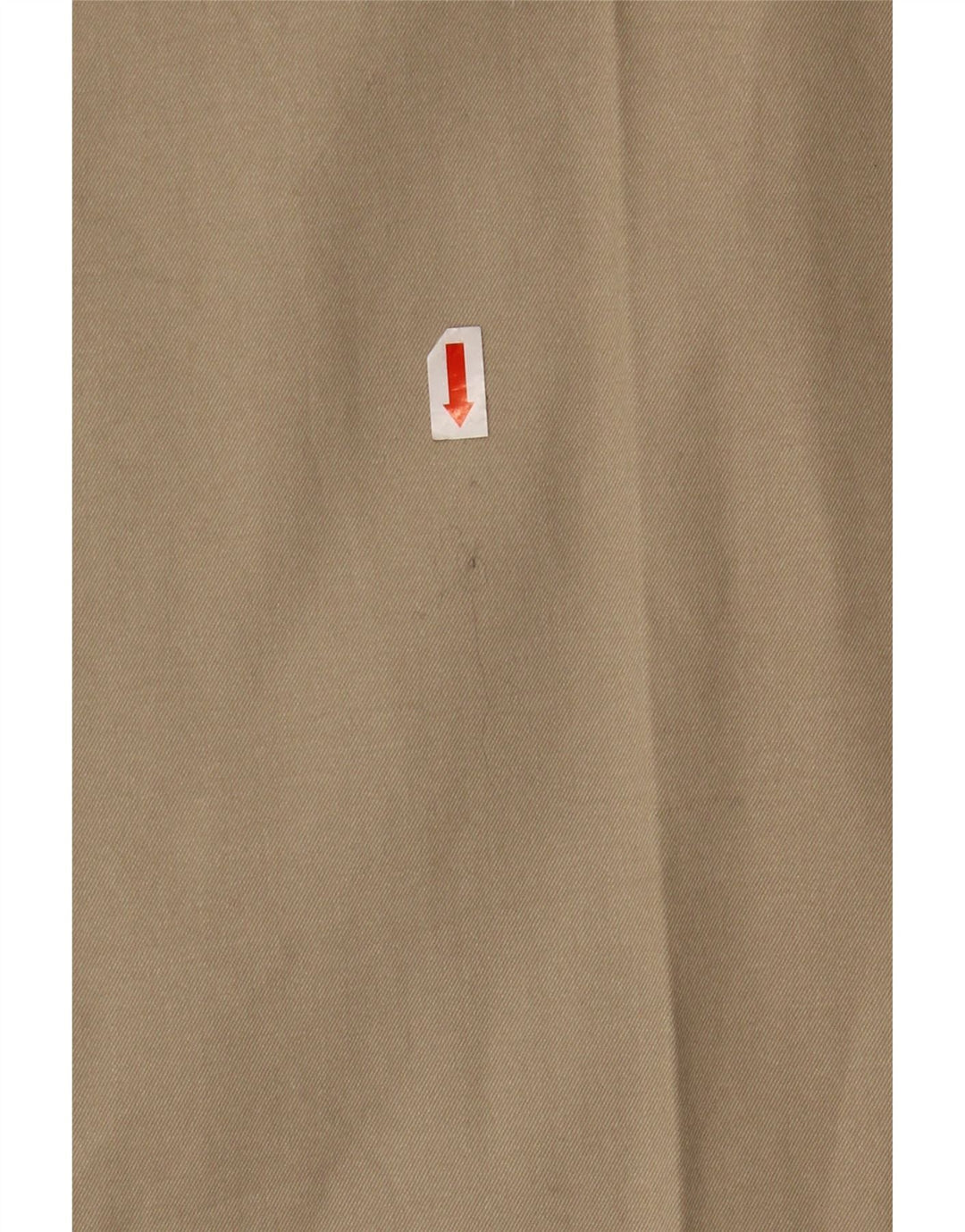 TOMMY HILFIGER Pantaloni chino con pegging da uomo W42 L32 Cotone Beige