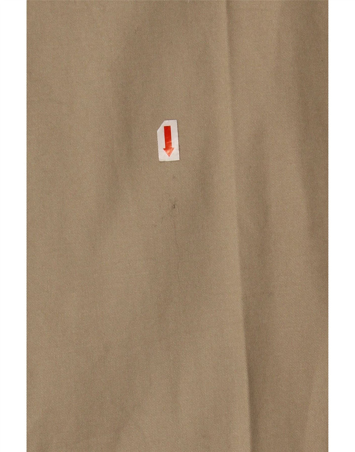 TOMMY HILFIGER Pantaloni chino con pegging da uomo W42 L32 Cotone Beige