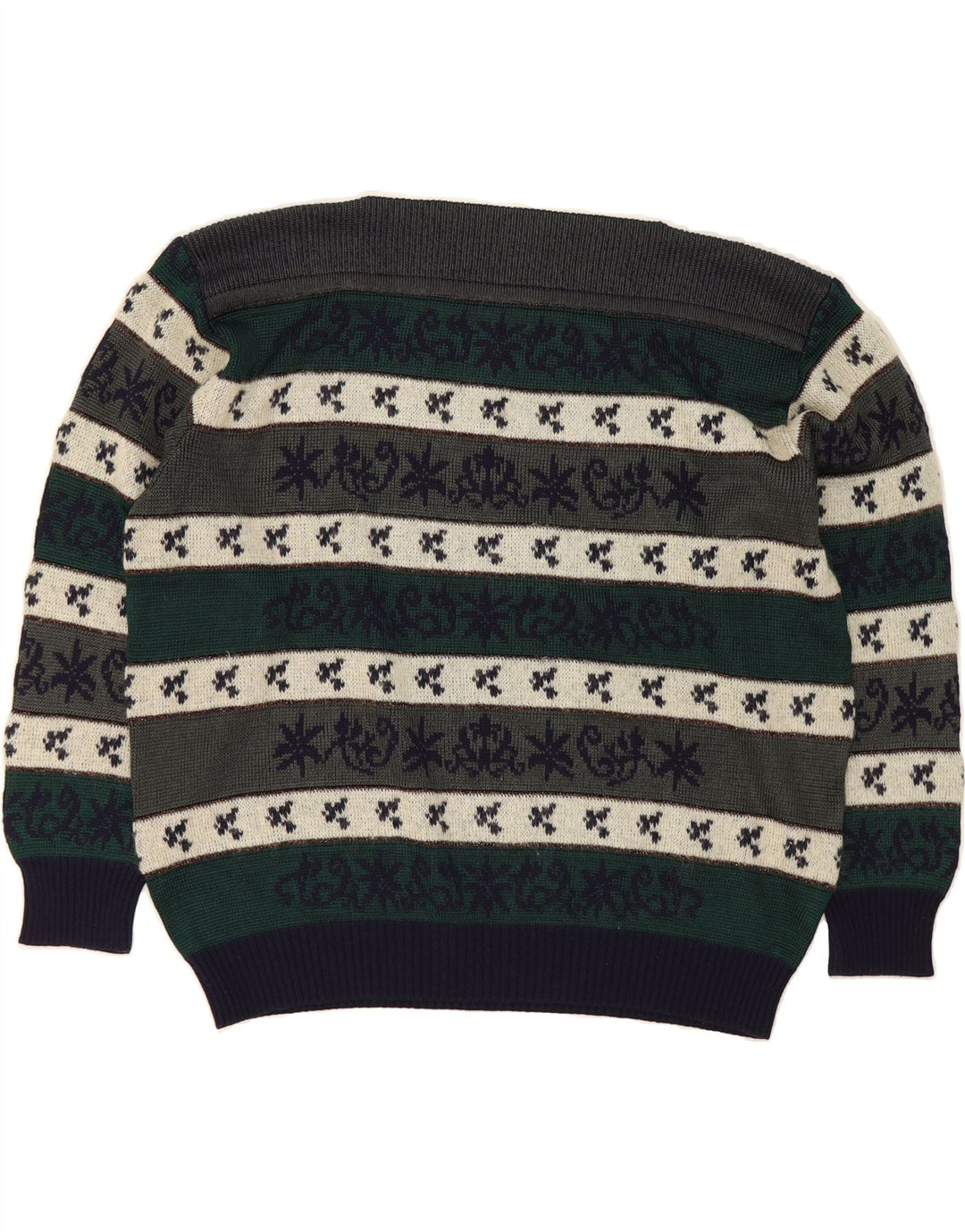 RABE Womens Boat Neck Jumper Sweater EU 46 XL Multicoloured Vintage Rabe and Second-Hand Rabe from Messina Hembry 