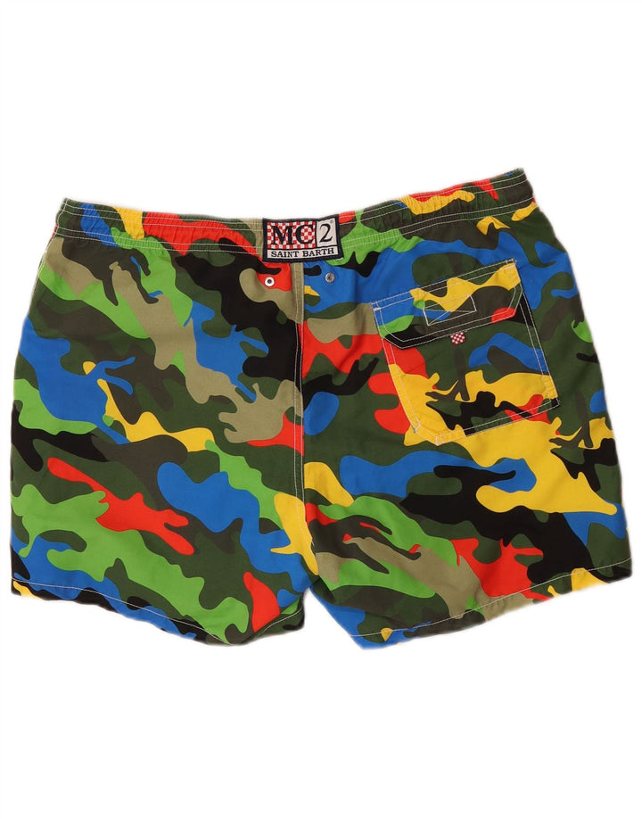 Pantaloncini da bagno uomo MC2 SAINT BARTH XL multicolore mimetico