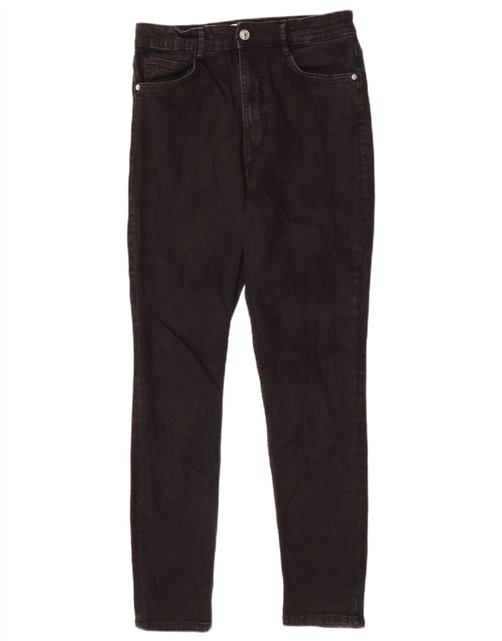 Jeans slim da donna Zara EU 40 medio W30 L28 cotone nero