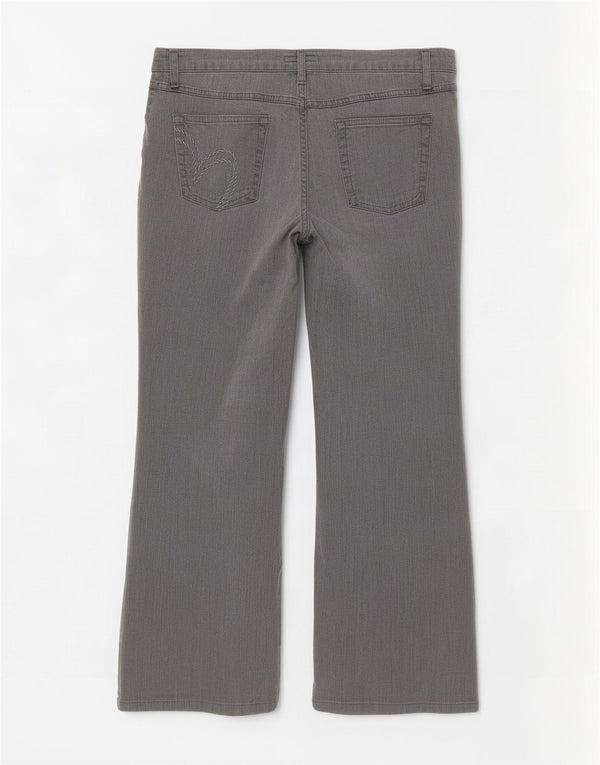 Jeans Marks & Spencer Per Una Bootcut da donna UK 14 Medio W34 L28 Grigio