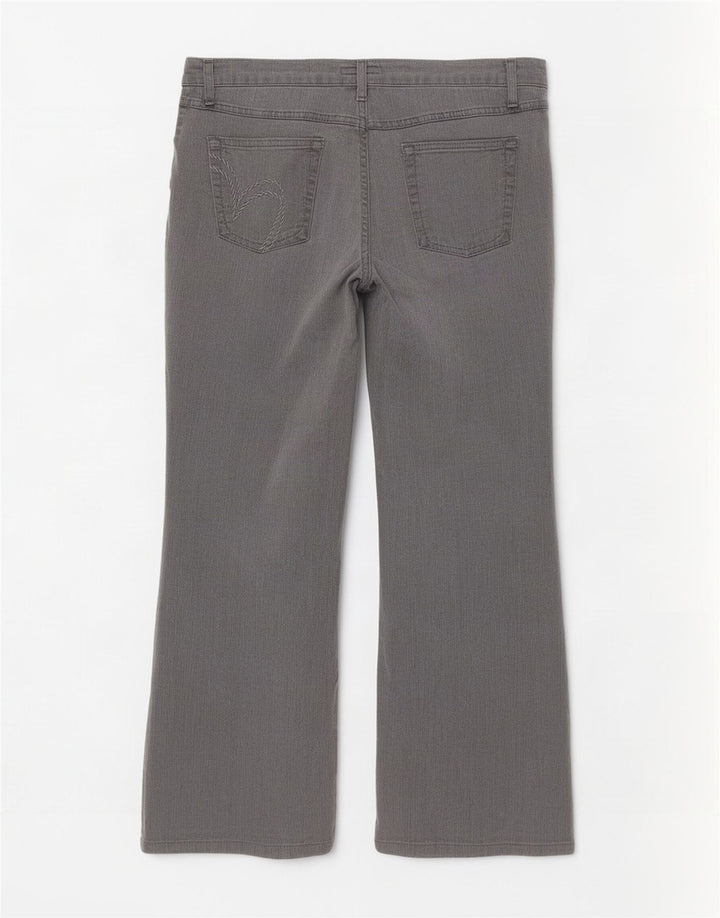 Jeans Marks & Spencer Per Una Bootcut da donna UK 14 Medio W34 L28 Grigio