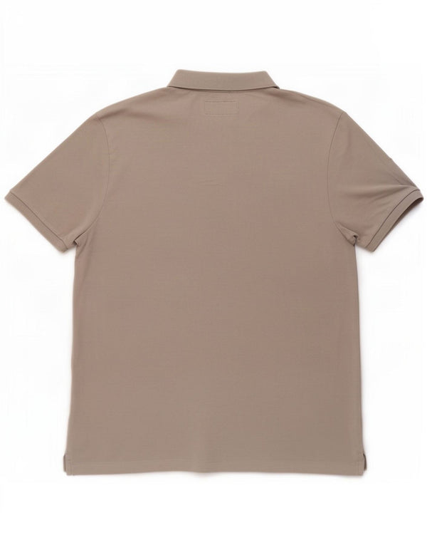 Polo elasticizzata da uomo Abercrombie & Fitch XL in cotone grigio