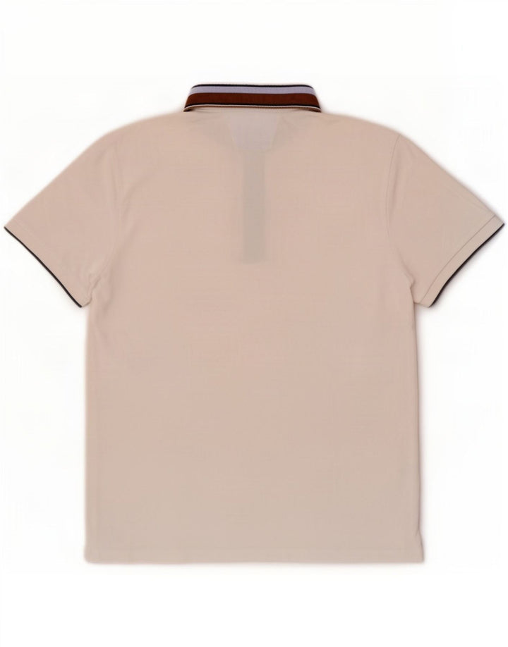 Polo Zara da uomo di colore bianco medio