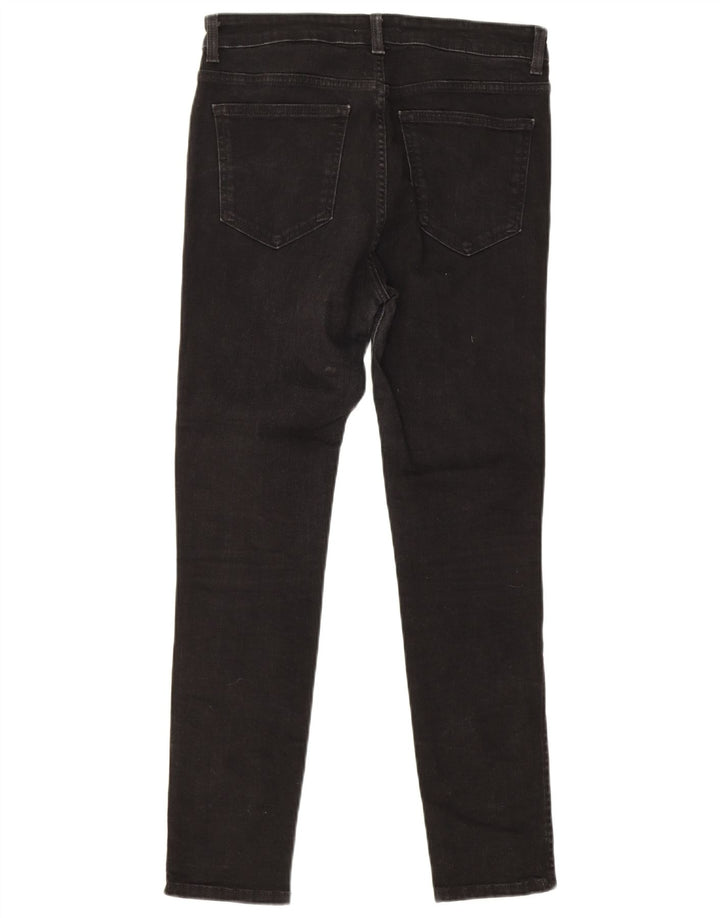 Jeans slim da donna Zara EU 40 medio W30 L28 cotone nero