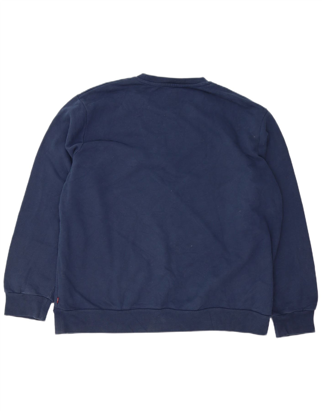 LEVI'S Felpa da uomo con vestibilità standard, maglione XL, cotone blu navy