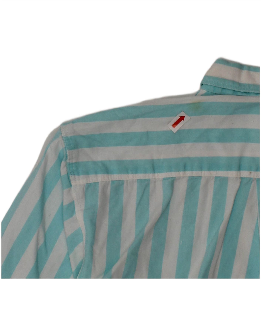 Maglia BENETTON Bambino 7-8 Anni Riga Media Blu