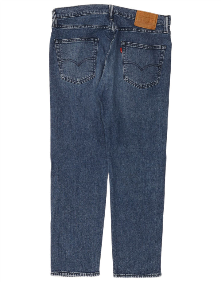 Levi's Jeans 502 affusolati da uomo W34 L30 in cotone blu