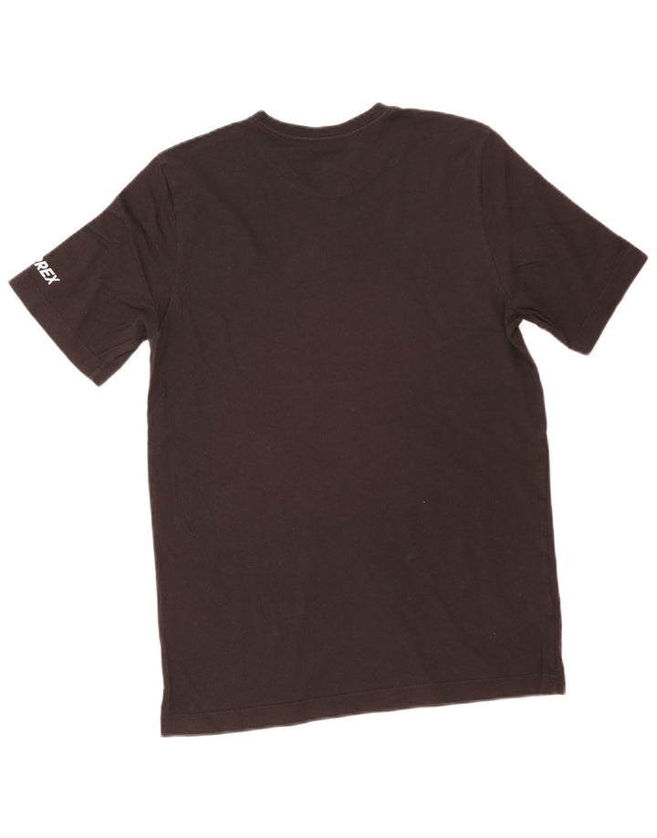 T-shirt grafica da uomo Adidas Top media nera