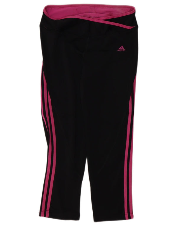 Leggings ADIDAS da donna Climalite Capri UK 12 medio nero poliestere
