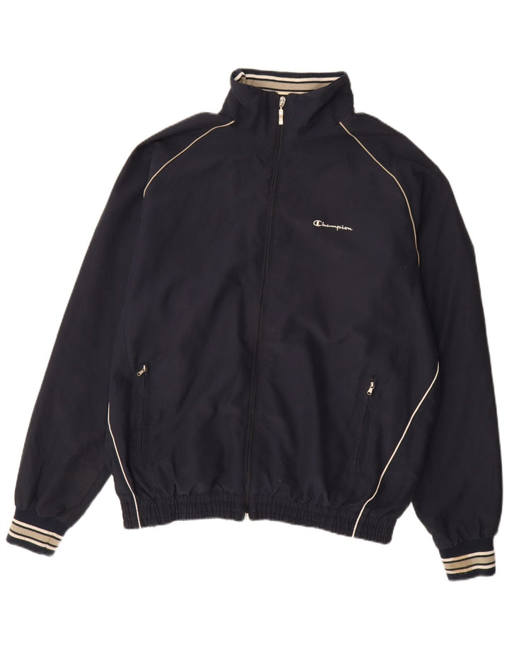 Giacca da tuta da uomo Champion XL in poliestere blu navy