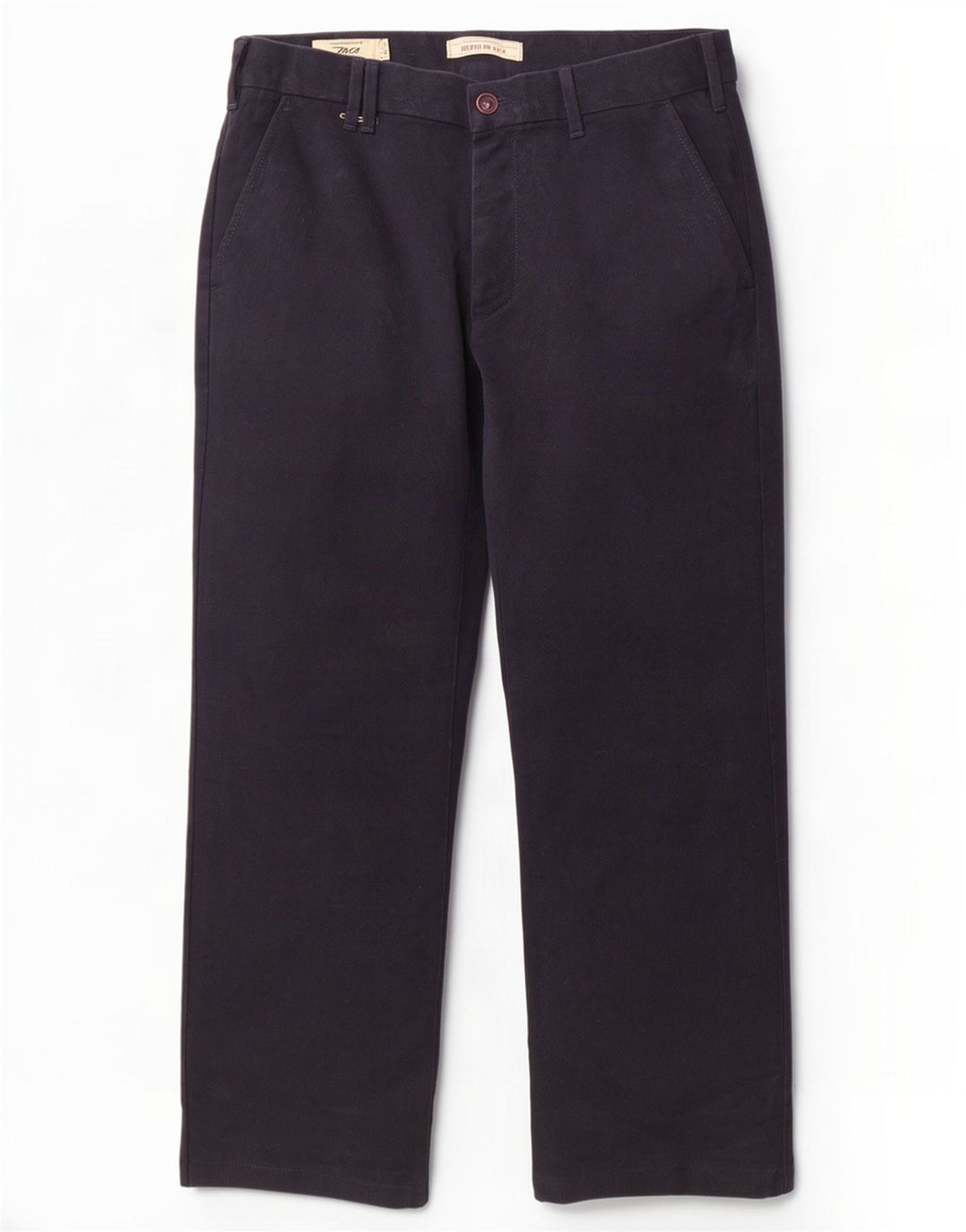 Pantaloni chino dritti da uomo Marlboro Classics W34 L28 Blu navy