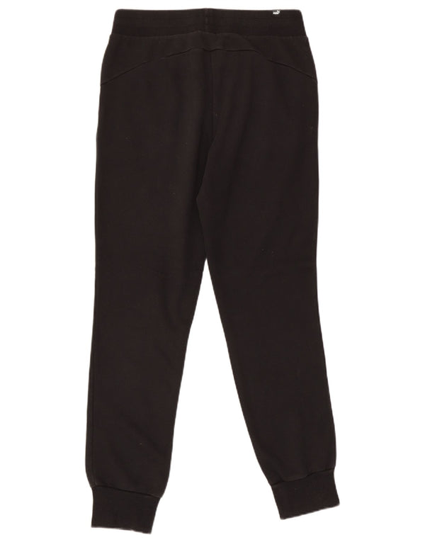 Pantaloni da tuta da donna Puma Joggers UK 12 Medium Black Cotton