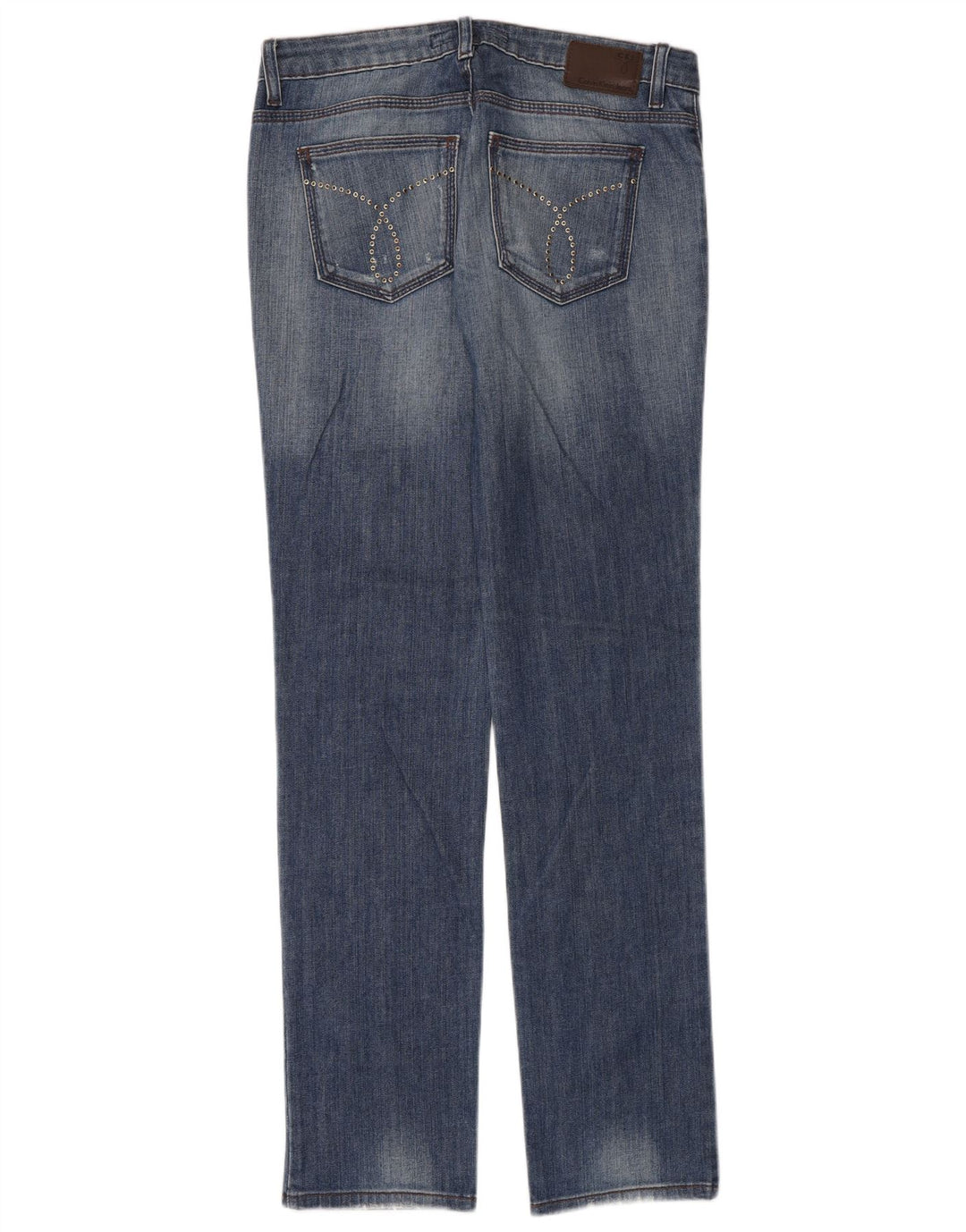 Jeans slim da donna Calvin Klein W29 L33 cotone blu
