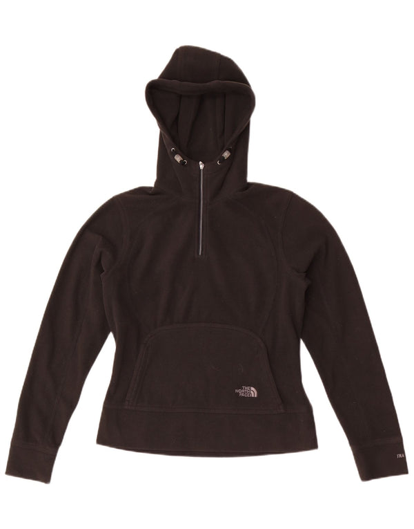 Maglione in pile da donna con cappuccio e zip The North Face UK 6 XS poliestere nero