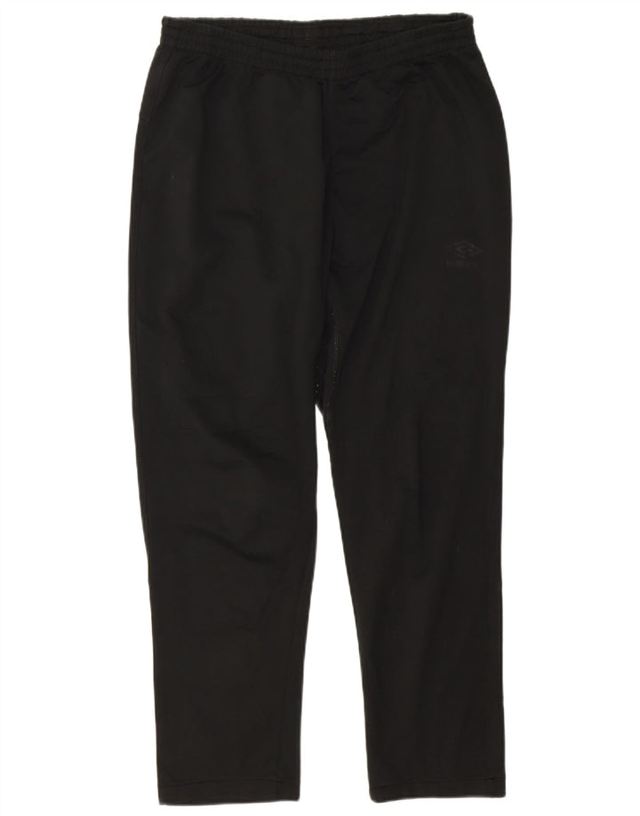 Pantaloni da tuta da uomo UMBRO grandi in poliestere nero