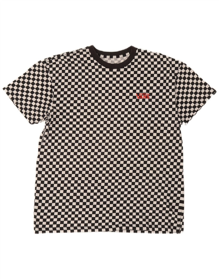 Maglietta da uomo Vans Top XL Nera geometrica