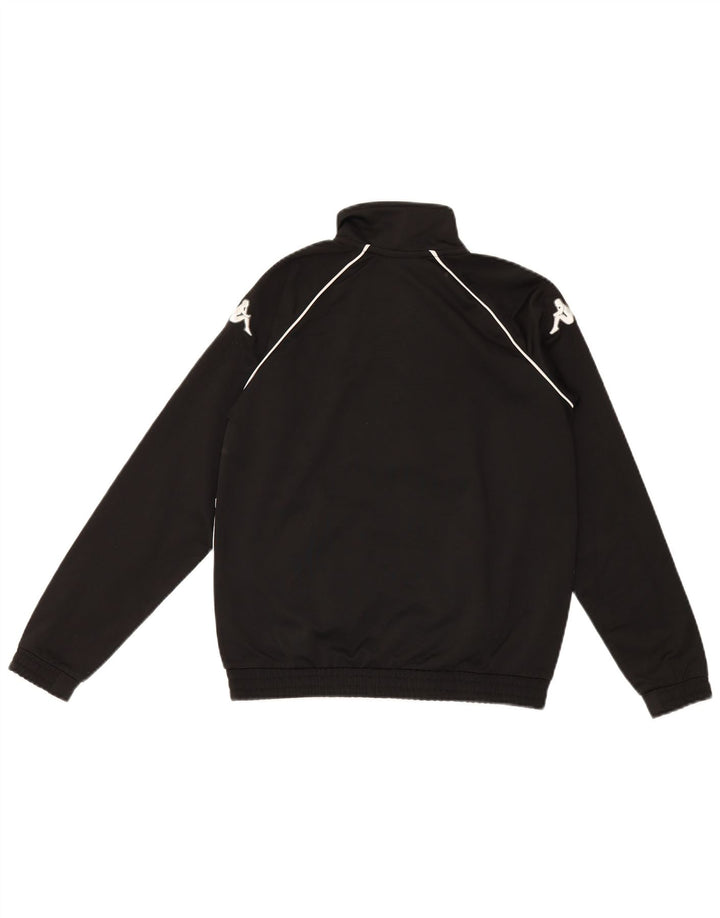 Giacca da tuta grafica da ragazzo Kappa 11-12 anni Colorblock nero