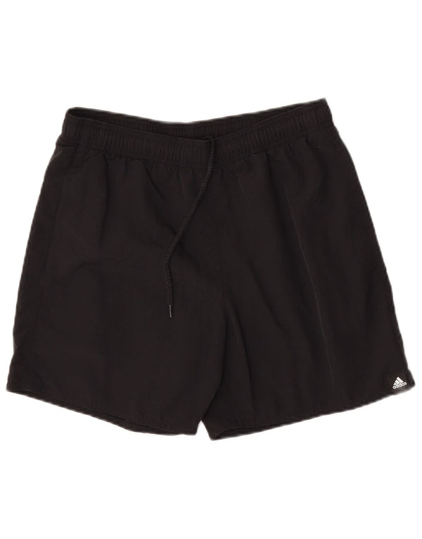 Pantaloncini sportivi da uomo ADIDAS piccoli in nylon nero
