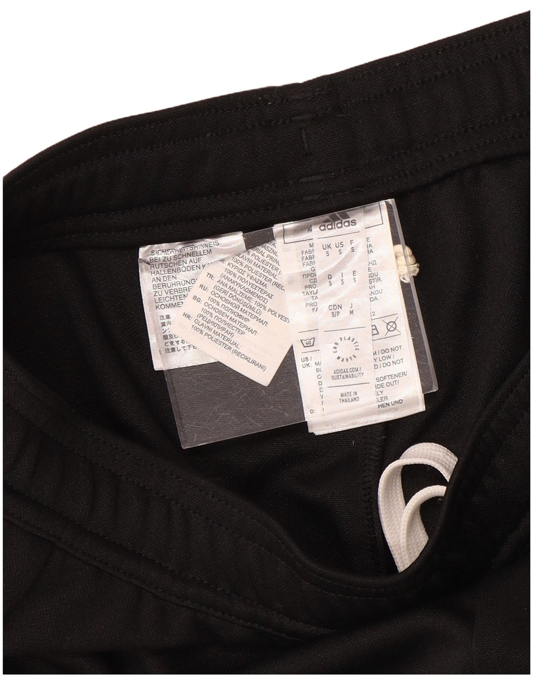 Pantaloni da tuta Adidas Aeroready da donna UK 10 Small Poliestere nero