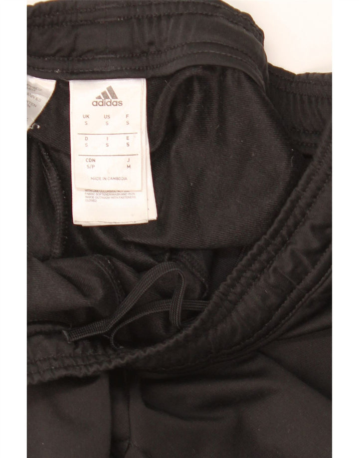 Pantaloni da tuta da uomo Adidas Small neri in poliestere