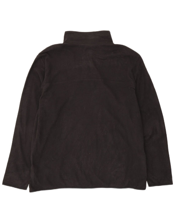 THE NORTH FACE Maglione da uomo in pile con collo a bottoni 2XL poliestere nero