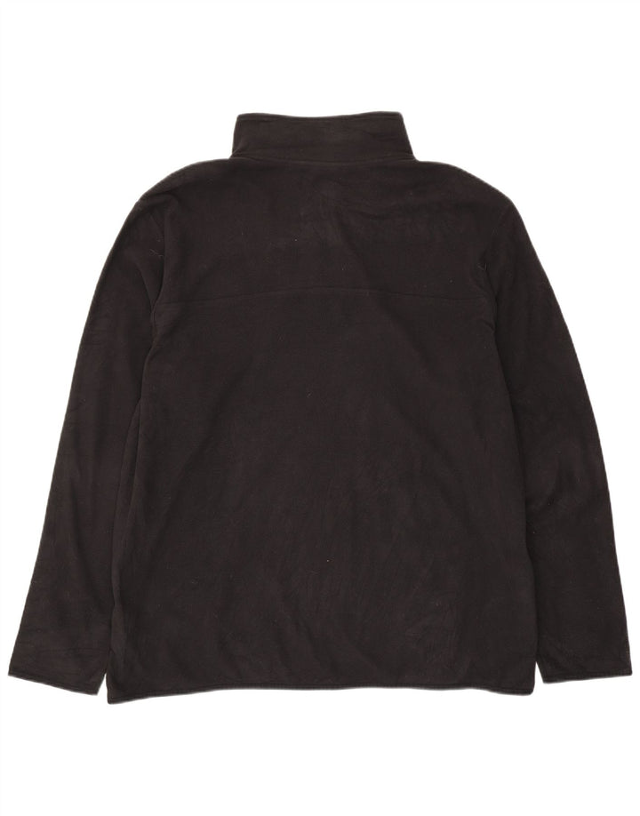 THE NORTH FACE Maglione da uomo in pile con collo a bottoni 2XL poliestere nero