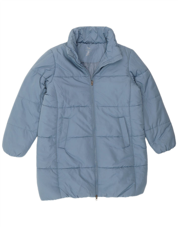 Giacca imbottita da donna Marks & Spencer UK 14 grande poliestere blu